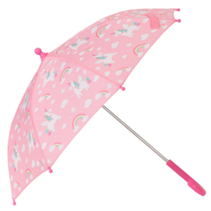 Sass & Belle pink paraply - enhjørning