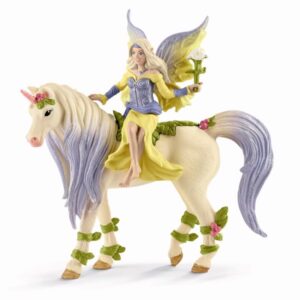 Fairy Sera with blossom unicorn - Schleich